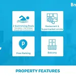 1br With Pool @ Azul *